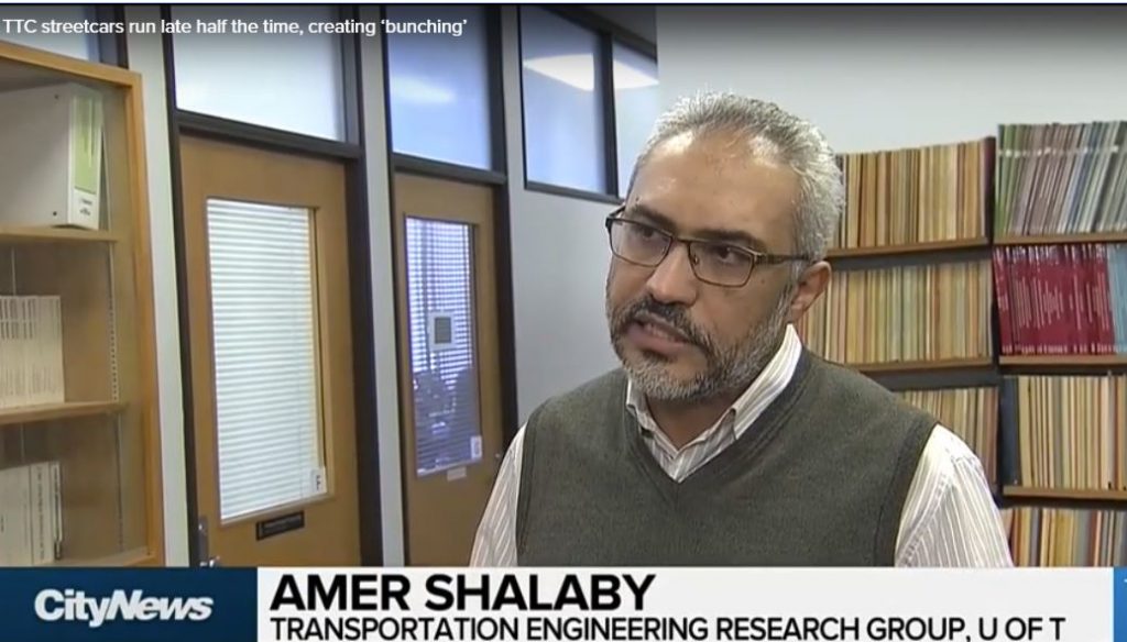 Professor Amer Shalaby comments on CityNews