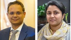 head shots of Prof Khandker Nurul Habib and Sanjana Hossain