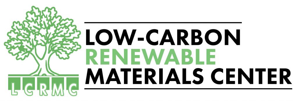 Logo and wordmark for Low-Carbon Renewable Materials Centre