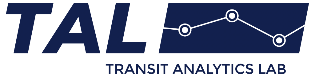 Transit Analytics Lab logo and wordmark