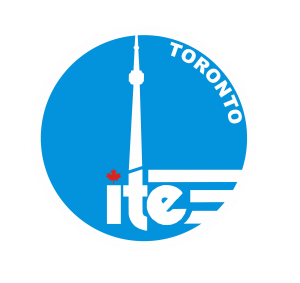 ITE logo CN Tower and maple leaf