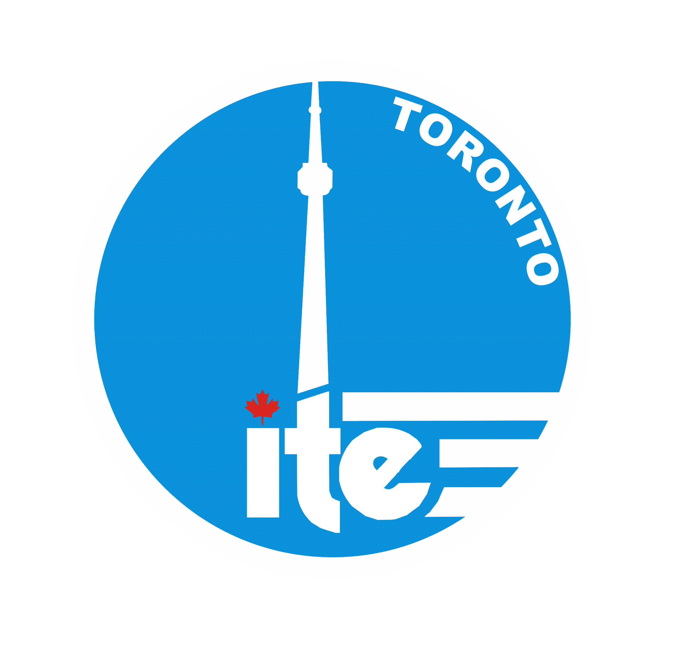 ITE logo CN Tower and maple leaf
