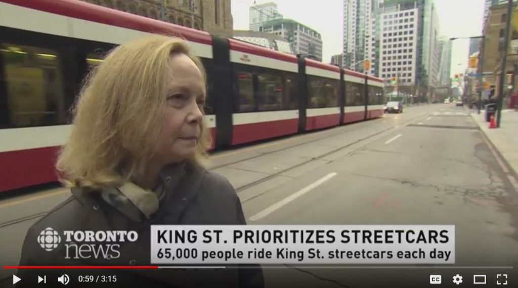 Judy Farvolden on King Street