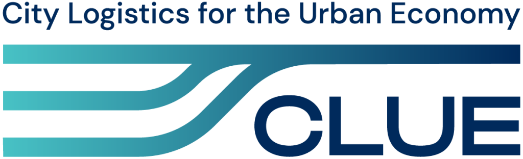 City Logistics for the Urban Economy logo and wordmark