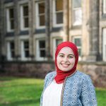 head shot of Alaa Itani outside on U of T grounds